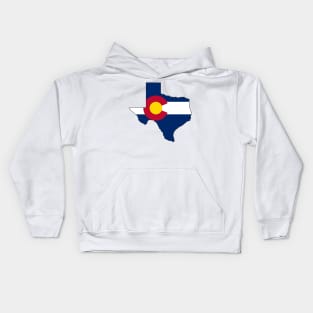 Texas and Colorado Love! Kids Hoodie